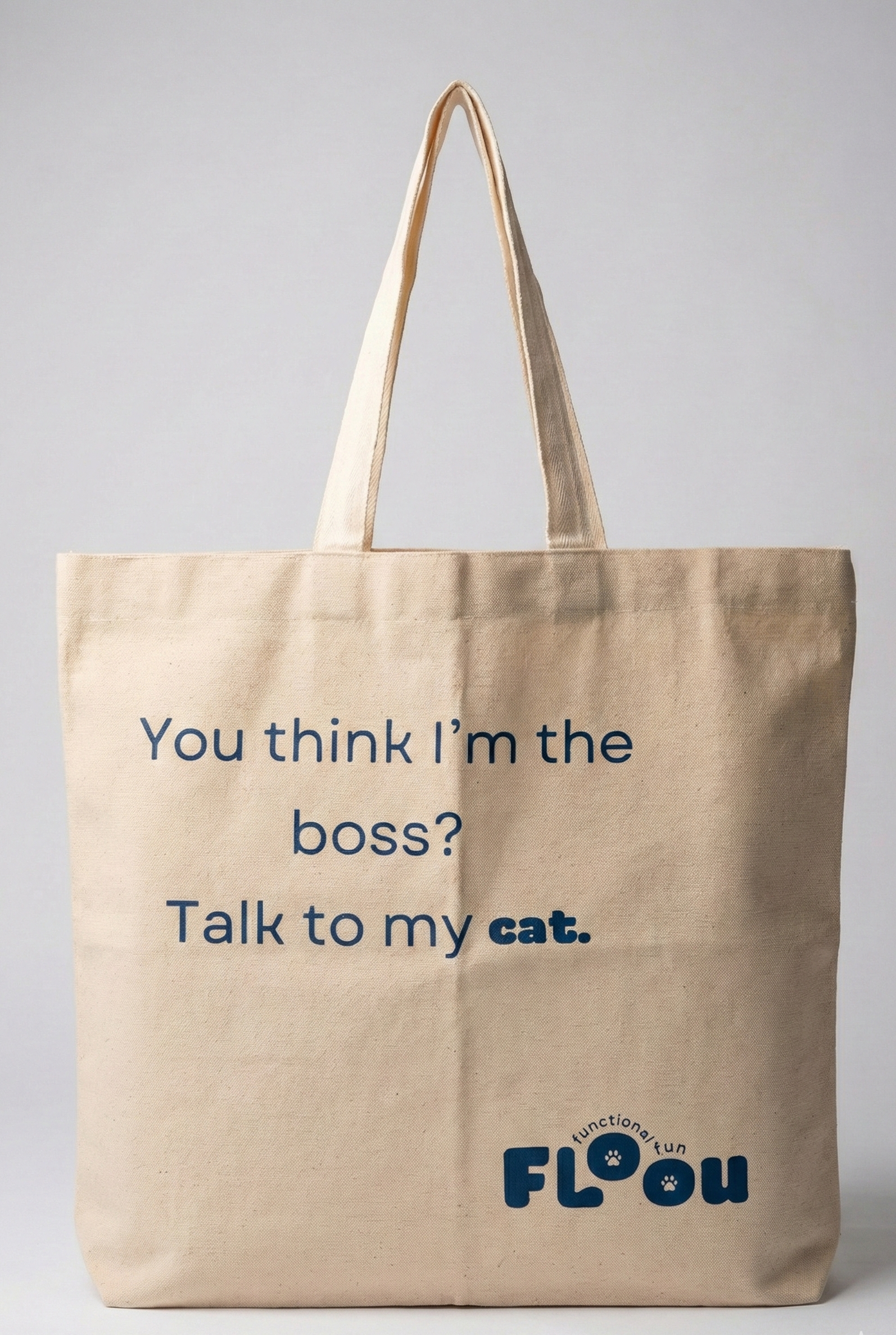 Tote Bag Bolsa gato Beige - Floou Colombia